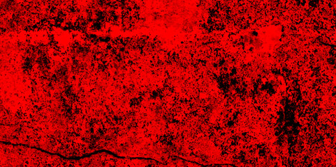 Abstract red grunge background with copy space. Dark red slate background toned classic color. old red color wall background texture. dirty rustic fire red texture.