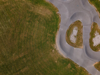 Pumptrack for BMX and MTB in Ljubljana