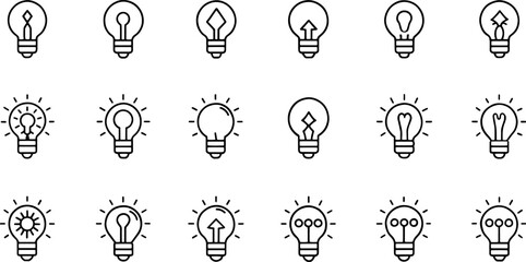 light bulb icon set  idea icon  lamp concept  ligh (1).eps