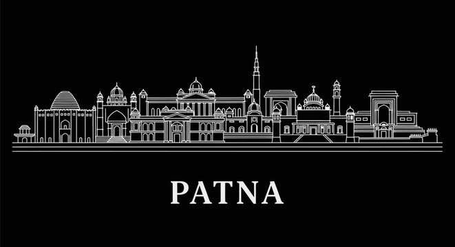 Patna Skyline India Cityscape Architecture.