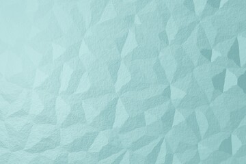 Obraz premium Electric blue rough texture with polygonal relief. Light is coming from left