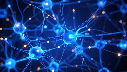Obraz premium Neurons cells concept.