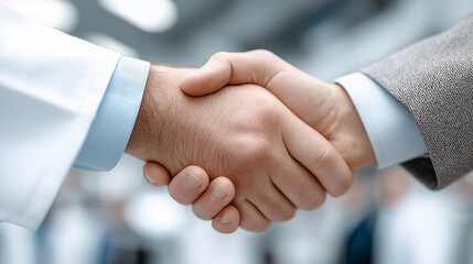 business people shaking hands