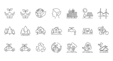 Sustainable Living Icons: Eco-Friendly Practices and Solutions