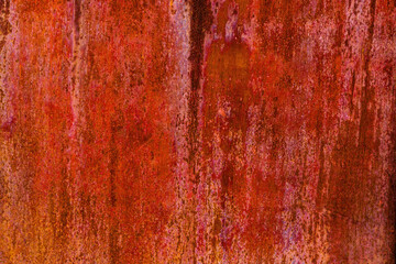 Reddish-brown rusted metal texture