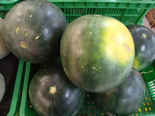 Watermelon fruit at the Market for sale