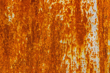 Heavily rusted metal texture