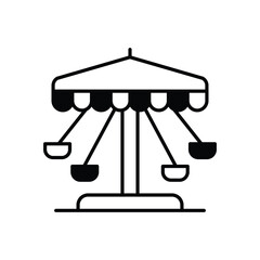 Amusement Park Icon vector