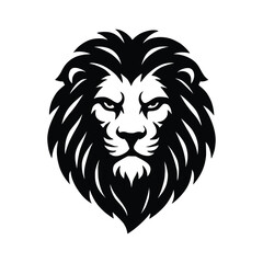 lion head silhouette