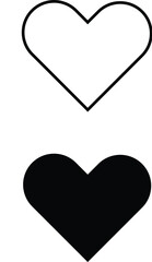  Heart Line Icon – Love, Health and Wellness Vector Symbol