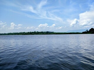 Evening atmosphere along the Mekong River