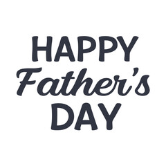 Happy fathers day. Lettering. Holiday calligraphy text. Happy Fathers Day lettering 