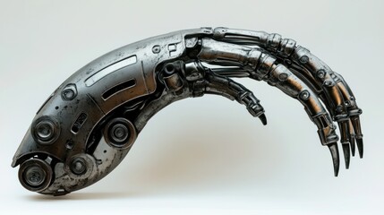 Futuristic robotic arm