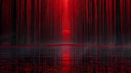 abstract red background