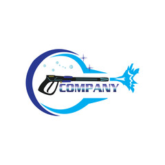 Logo design for Pressure washing, cleaning, house cleaning, windows cleaning 