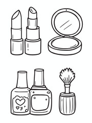 decorative cosmetics .eps