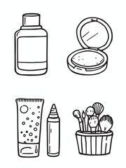 decorative cosmetics .eps