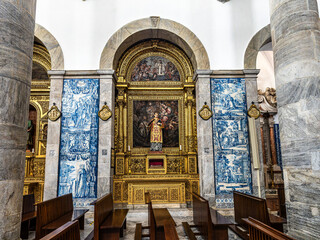 Renaissance Cathedral of St. James the Great at Beja, Portugal.