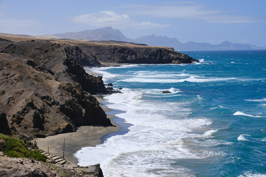La Pared beach of Fuerteventura, Canary Islands