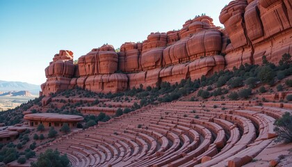 Red Rocks Amphitheatre Sandstone Formations