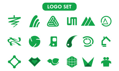 
Creative Logo Set for Modern Branding