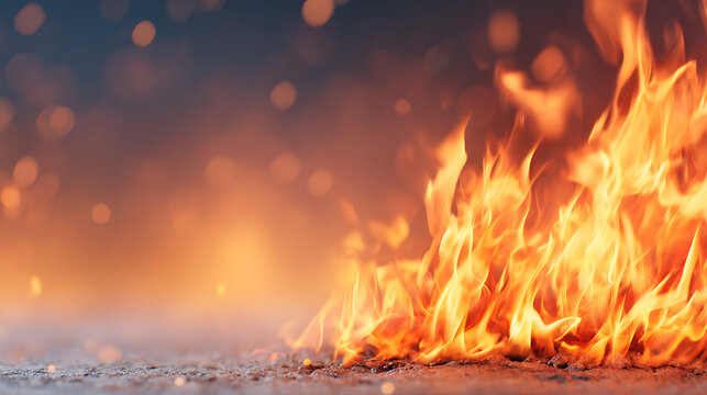 Abstract fire flame animation. Seamless loop 50604669 1