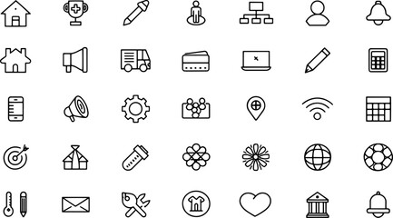 web icon  business  finance  shopping  logistics  .eps