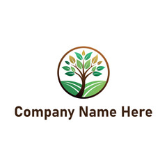 Natural Tree Logo Design