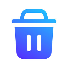 delete gradient fill icon