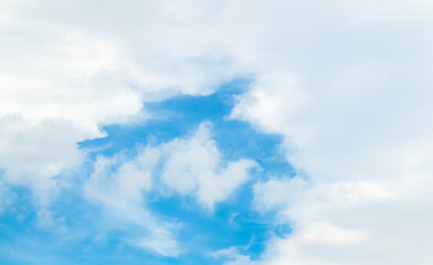 Sky cloud blue nature background paronama web cloudy summer winter season day, light beauty horizon spring brigth gradient calm abstract backdrop air nature view wallpaper landscape environment.