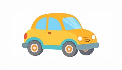 Vector Illustration of Toy Car