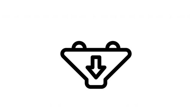 conversion minimalist stroke animation
