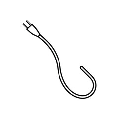 electrolytic copper line art on white background