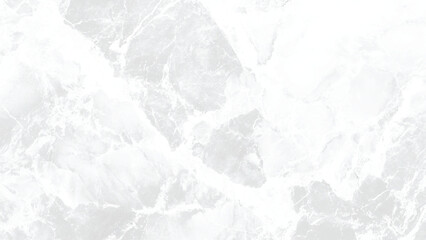 Marble background.White stone texture with gray shadow.Panoramic format.