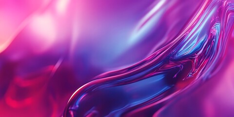 Vibrant Abstract Art Pink and Purple Fluid Design for Artistic Projects