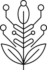 ai based crop classifier line art