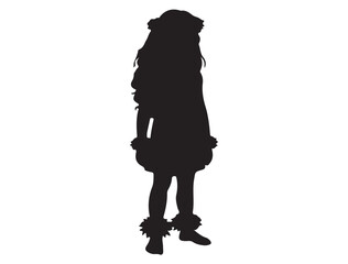 HAWAIIAN GIRL SILHOUETTE