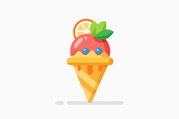 ice cream melting