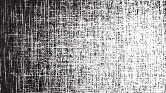 Hand-drawn linen texture background. Vintage ink crosshatch style in black and white.
