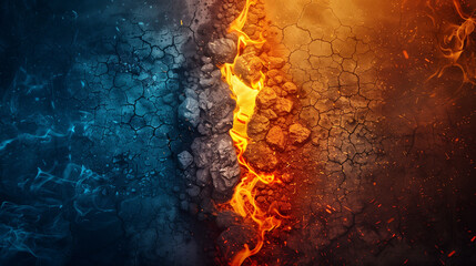 Versus between red and blue team. Background concept for gaming, sports and other competitions with empty space for design. two team match.
