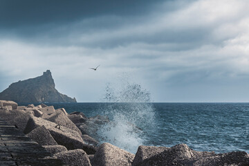 mare agitato