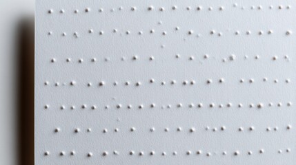 A white background with a pattern of small dots