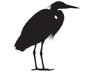 HERON BIRD SILHOUETTE