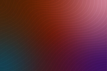 Abstract red background with swirling light lines and a metallic gradient pattern