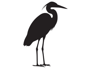 HERON BIRD SILHOUETTE
