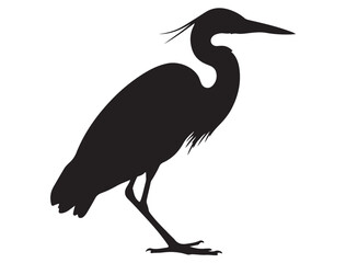 HERON BIRD SILHOUETTE