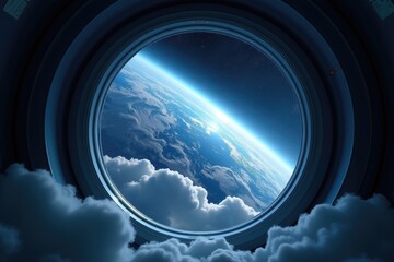 View of Earth from Space A Cosmic Perspective