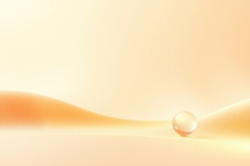 Golden Hour Abstract Background Soft Hues  Gentle Curves