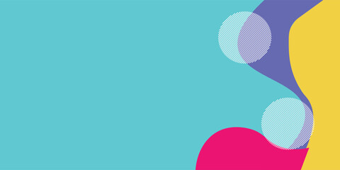 Colorful memphis design background collection, vector illustration