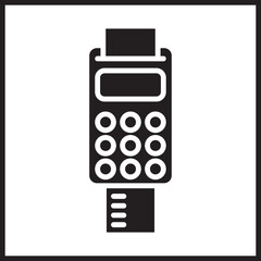 Checkout Counter Icon Deign